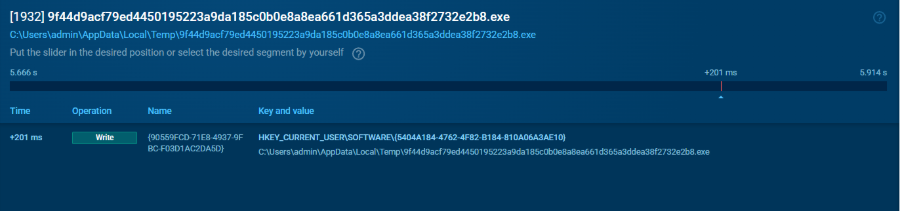 DarkVision registry modification for establishing in the system