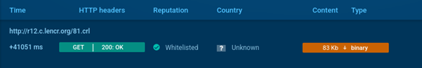 Oyster Backdoor downloads data